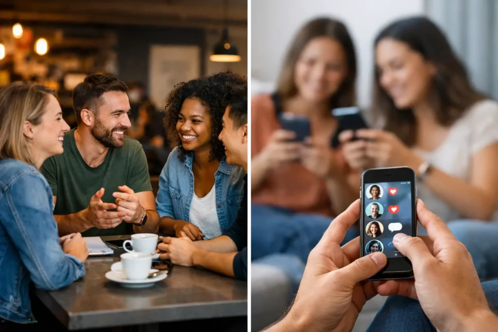 Meetup Groups vs Social Apps: What Works?