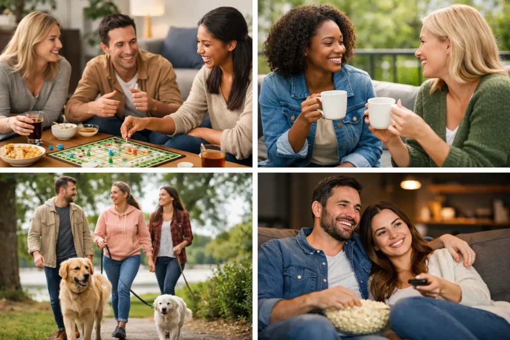 12 Low Pressure Socializing Ideas That Feel Easy 12 Low Pressure Socializing Ideas That Feel Easy